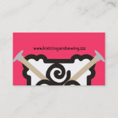 Kundenspezifische Visitenkarte des (Rückseite)