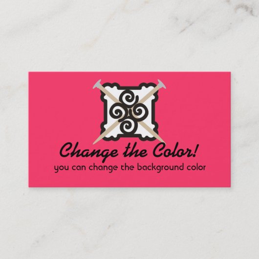 Kundenspezifische Visitenkarte des (Vorderseite)