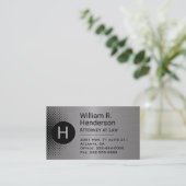 Kundenspezifische Visitenkarte für Aluminium (Stehend Vorderseite)