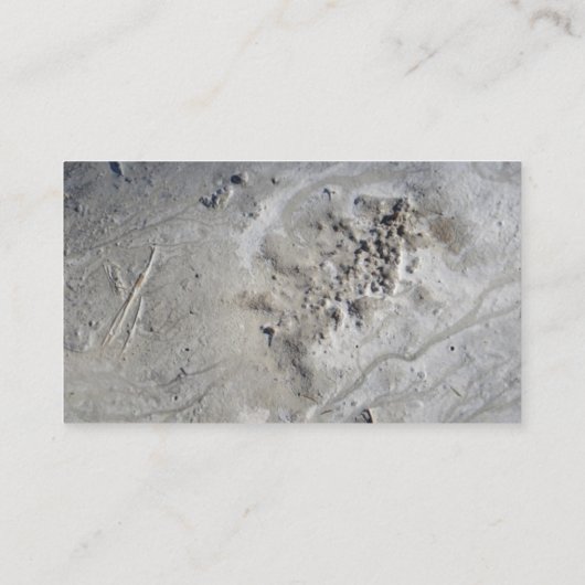 Kundenspezifische Visitenkarte für Betonlösungen u (Rückseite)