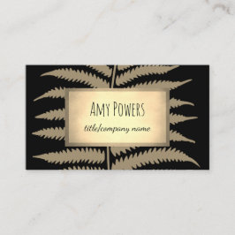 kundenspezifische Visitenkarte für Blatt-Design, b