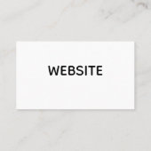 Kundenspezifische Visitenkarte für Veranstaltungsp (Rückseite)