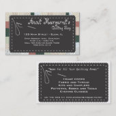 Kundenspezifische Visitenkarte von Quilter (Vorne/Hinten)