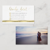 Kundenspezifische Visitenkarten für Brooke D Visitenkarte (Vorne/Hinten)