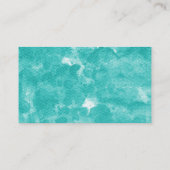 Kundenspezifische Visitenkarten, grüner Marmor Per Visitenkarte (Rückseite)