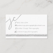 Kundenspezifische Visitenkarten: Jordanien Clopp Visitenkarte (Rückseite)