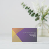 Kundenspezifische Visitenkarten, Markengeschäft, Visitenkarte (Stehend Vorderseite)