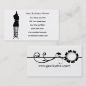 Kundenspezifische Visitenkarten - Näherin Visitenkarte (Vorne/Hinten)