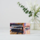 Kundenspezifische Visitenkarten Nr. 9917 Visitenkarte (Stehend Vorderseite)