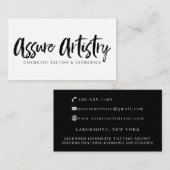 Kundenspezifische Visitenkarten: Sichern Sie Visitenkarte (Vorne/Hinten)