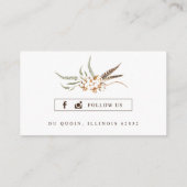 Kundenspezifische Visitenkarten: Südliche Visitenkarte (Rückseite)