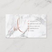 Kundenspezifische Visitenkarten Visitenkarte (Rückseite)