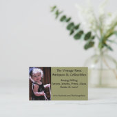 Kundenspezifische Visitenkarten Visitenkarte (Stehend Vorderseite)