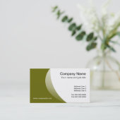 Kundenspezifische Vorlagen Visitenkarte (Stehend Vorderseite)