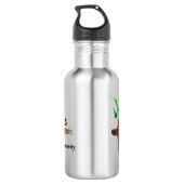 Kundenspezifische Wasser-Flasche (18 Unze), Trinkflasche (Rückseite)