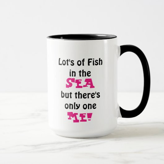 Kundenspezifische Wecker-Tassen-Fische 341 des Tasse (Rechts)