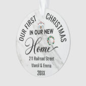 Kundenspezifische Weihnachten in unserer neuen Zuh Ornament (Vorderseite)