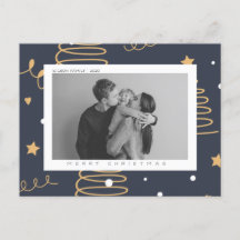 Kundenspezifische Weihnachts- und Feiertagskarte m