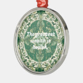 Kundenspezifische Weihnachtsgeschenke für Physioth Ornament Aus Metall (Links)