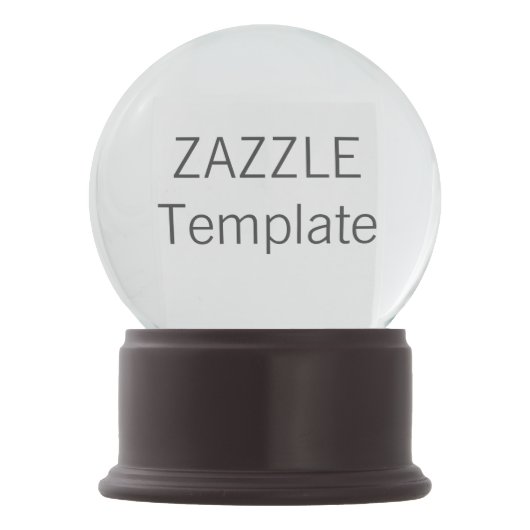 Kundenspezifische WeihnachtsImitat MERLOTONYX Schneekugel (Vorderseite)