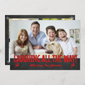 Kundenspezifische Weihnachtskarte vollständig Feiertagskarte (Vorne/Hinten)