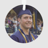 Kundenspezifische Weihnachtsverzierung - Ornament (Rückseite)