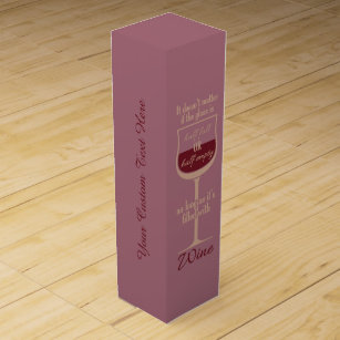 Kundenspezifische Wein-GlasGeschenkboxen des Wein-Geschenkverpackung
