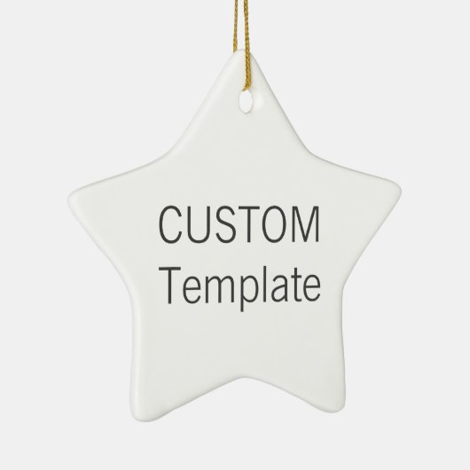Kundenspezifische weiße Keramik STERN Keramikornament (Rechts)