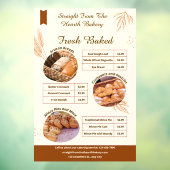 Kundenspezifische Werbeaktion für Kleinbäckereierz Fensteraufkleber (Blatt 3)