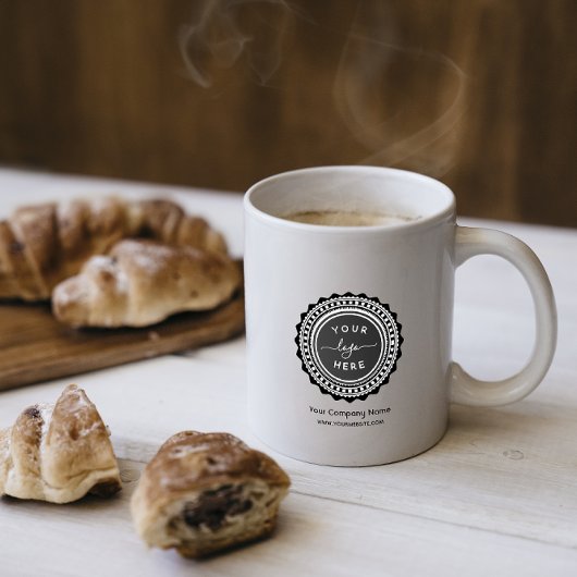 Kundenspezifische Werbebotschaften für Unternehmen Tasse