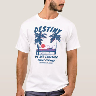 Kundenspezifische Wiedersehen-Destination Wir sind T-Shirt