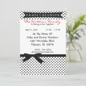 Kundenspezifische Wiedersehen-Einladung Einladung (Stehend Vorderseite)