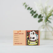 Kundenspezifische wunderliche visitenkarte (Stehend Vorderseite)