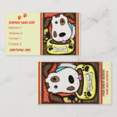 Kundenspezifische wunderliche visitenkarte (Vorne/Hinten)