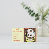 Kundenspezifische wunderliche visitenkarte (Stehend Vorderseite)