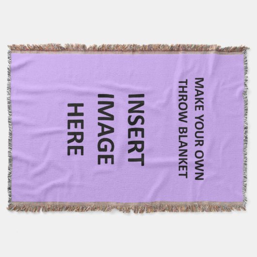 Kundenspezifische Wurfs-Decken-Schablone, zum Ihre Decke (Vorderseite)