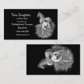 Kundenspezifische Zuchtkarte oder Trimmerkarte Visitenkarte (Vorne/Hinten)