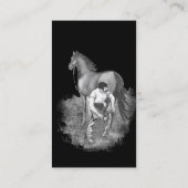 Kundenspezifische Zuchtkarte oder Trimmerkarte Visitenkarte (Rückseite)