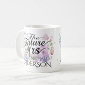Kundenspezifische zukünftige Frau Calligraphy Kaffeetasse (Vorderseite Links)