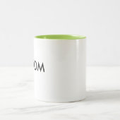 Kundenspezifische Zwei-Ton 11oz Tasse - LIMONES (Mittel)