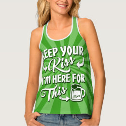 Kundenspezifischen St Patrick TagesParty Tanktop