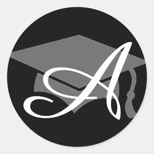 Kundenspezifischer Abschluss laden Karten-Umschlag Runder Aufkleber (Vorderseite)