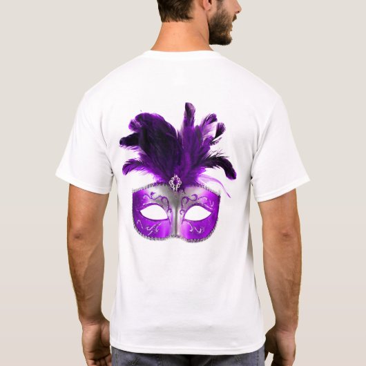 Kundenspezifischer Abschlussball T'Shirts T-Shirt (Rückseite)