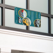 Kundenspezifischer Banner für Autovermietung (Äußeres Gebäude)