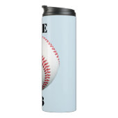 Kundenspezifischer Baseball Thermosbecher (Nach rechts gedreht)