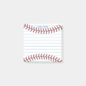 Kundenspezifischer Baseballtrainer oder Ball Playe Post-it Klebezettel (Vorderseite)