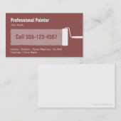 Kundenspezifischer beruflicher visitenkarte (Vorne/Hinten)