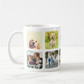 Kundenspezifischer bester Vater addieren überhaupt Kaffeetasse (Links)