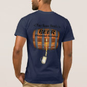 [Kundenspezifischer] Bier-Beseitigungs-T - Shirt (Rückseite)