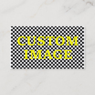 Kundenspezifischer Bild-und Gewohnheits-Text Visitenkarte